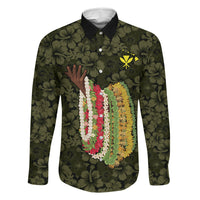 Hawaii Lei Kamehameha Family Matching Summer Maxi Dress and Hawaiian Shirt Melemele Seamless Pattern Hibiscus Flower LT9 Daughter's Dress Yellow - Polynesian Pride