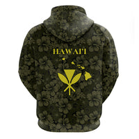Hawaii Lei Kamehameha Hoodie Melemele Seamless Pattern Hibiscus Flower LT9 - Polynesian Pride