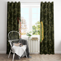 Hawaii Lei Kamehameha Window Curtain Melemele Seamless Pattern Hibiscus Flower
