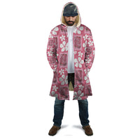 Give Cancer The Boot Pink Cowgirl Cloak Western Aloha Hibiscus Paniolo Heritage Floral LT9 - Polynesian Pride