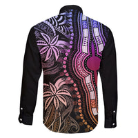 Polynesia Dashiki Family Matching Short Sleeve Bodycon Dress and Hawaiian Shirt Polynesia and Africa Traditional Special Together Pastel LT9 - Polynesian Pride