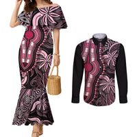 polynesia-dashiki-couples-matching-mermaid-dress-and-long-sleeve-button-shirts-polynesia-and-africa-traditional-special-together-pink