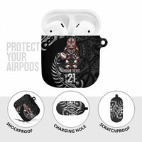 New Zealand Indigenous-Maori Rugby Custom AirPods Case - Polynesian Pride