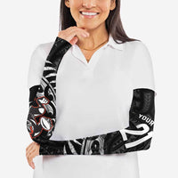 New Zealand Indigenous-Maori Rugby Custom Arm Sleeves - Polynesian Pride