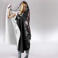 New Zealand Indigenous-Maori Rugby Custom Hooded Blanket