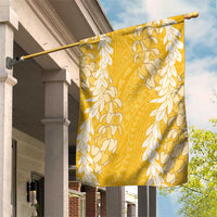 Puakenikeni and Maile Lei Garden Flag Gold Double Strand Lei LT9 House Flag Gold - Polynesian Pride