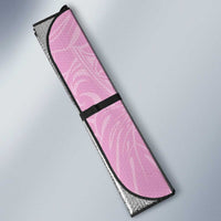 Puakenikeni and Maile Lei Auto Sun Shade Pink Double Strand Lei LT9 - Polynesian Pride