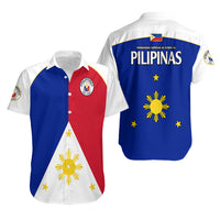 Philippines Concept Home Football Hawaiian Shirt Pilipinas Flag White Style 2023 LT9 - Polynesian Pride