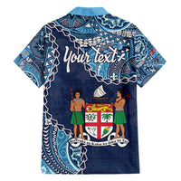 Personalised Fiji 54th Anniversary Family Matching Summer Maxi Dress and Hawaiian Shirt Siga Ni Bula Galala Marautaki O Viti LT9 - Polynesian Pride