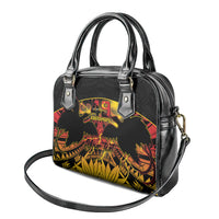 Personalised Papua New Guinea 49th Anniversary Shoulder Handbag Bird of Paradise Unity In Diversity LT9 - Polynesian Pride
