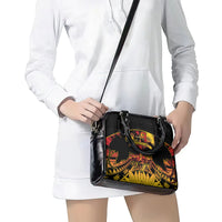 Personalised Papua New Guinea 49th Anniversary Shoulder Handbag Bird of Paradise Unity In Diversity LT9 - Polynesian Pride