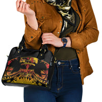 Personalised Papua New Guinea 49th Anniversary Shoulder Handbag Bird of Paradise Unity In Diversity LT9 - Polynesian Pride