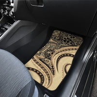 Hawaiian Hibiscus Tribal Vintage Motif Car Mats Ver 2 LT9 - Polynesian Pride