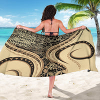 Hawaiian Hibiscus Tribal Vintage Motif Sarong Ver 2