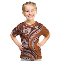 Hawaiian Hibiscus Tribal Vintage Motif Kid T Shirt Ver 5