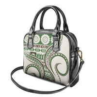 Hawaiian Hibiscus Tribal Vintage Motif Shoulder Handbag Ver 7 LT9 - Polynesian Pride