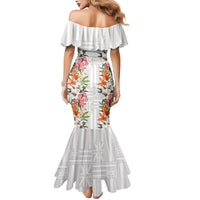 Hawaii Tropical Twist Lei Mermaid Dress Hawaiian Flag Motif LT9 - Polynesian Pride