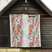 Hawaii Tropical Twist Lei Quilt Hawaiian Flag Motif