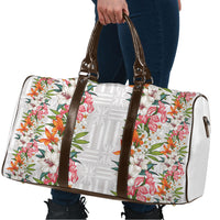 Hawaii Tropical Twist Lei Travel Bag Hawaiian Flag Motif