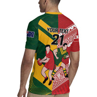 Australia-Tonga Rugby Pacific Custom Rugby Jersey The Kangaroos and Mate Ma'a Tonga
