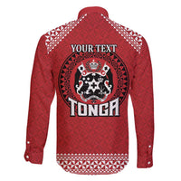 Tonga Rugby XIII Custom Family Matching Tank Maxi Dress and Hawaiian Shirt Mate Ma'a Tonga with Ngatu Pattern