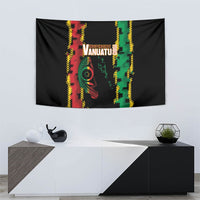 Vanuatu 46th Year Anniversary Tapestry Tamtam Slit Drums Long God Yumi Stanap