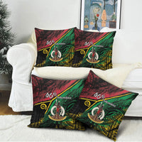 Vanuatu 46th Year Anniversary Pillow Cover Vintage Grunge Vanuatu Flag Heritage