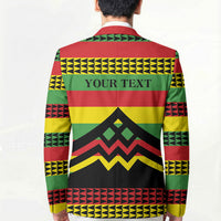 Hawaii Ku Kia'i Mauna Personalized Blazer Hawaiian Kanaka Maoli Motif