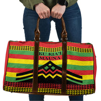 Hawaii Ku Kia'i Mauna Travel Bag Hawaiian Kanaka Maoli Motif