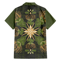 Hawaii Ohia Lehua Squares Hawaiian Shirt Hawaiian Quilt Inspired Floral Pattern LT9 - Polynesian Pride