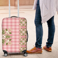 Akala Hamele Hawai'i Palaka Squares Maile Leaf Luggage Cover Flowers Hawaiian Quilt Patterns