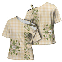 Melemele Ahiahia Hawai'i Palaka Squares Maile Leaf Cross Shoulder Shirt Flowers Hawaiian Quilt Patterns