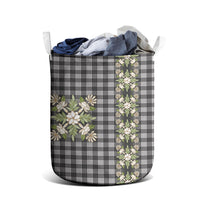 Pauli Hawai'i Palaka Squares Maile Leaf Laundry Basket Flowers Hawaiian Quilt Patterns