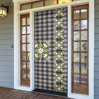 Pauli Hawai'i Palaka Squares Maile Leaf Door Cover Flowers Hawaiian Quilt Patterns