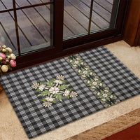 Pauli Hawai'i Palaka Squares Maile Leaf Rubber Doormat Flowers Hawaiian Quilt Patterns