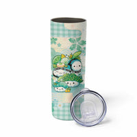 Personalized Japanese Kawaii Sushi Skinny Tumbler Green Wagara Palaka This Is How I Roll