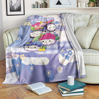 Japanese Kawaii Sushi Blanket Blue Wagara Palaka This Is How I Roll