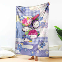Japanese Kawaii Sushi Blanket Blue Wagara Palaka This Is How I Roll