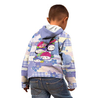 Personalized Japanese Kawaii Sushi Kid Hoodie Blue Wagara Palaka This Is How I Roll