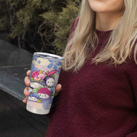 Personalized Japanese Kawaii Sushi Tumbler Cup Blue Wagara Palaka This Is How I Roll LT9 - Polynesian Pride