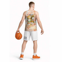 Personalized Japanese Kawaii Sushi Basketball Jersey Peach Wagara Palaka This Is How I Roll LT9 - Polynesian Pride