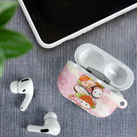 Japanese Kawaii Sushi AirPods Case Pink Wagara Palaka This Is How I Roll