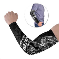 Black Guam Latte Stone Tribal Tattoo Arm Sleeves Hafa Adai Six 7 One - Polynesian Pride