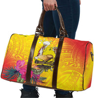Papua New Guinea Cultural Tropical Flowers Travel Bag - Polynesian Pride