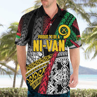 Vanuatu Proud to be Ni-van Personalised Hawaiian Shirt with Mutis En Atan Patterns