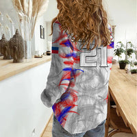 (Custom Text And Number) 2023 Philippines Anzkals Football Women Casual Shirt Pilipinas Be Unique LT9 - Polynesian Pride