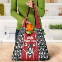 Custom Tonga Rugby Grocery Bag Mate Maa Kupesi Style