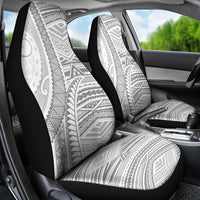American Samoa White Sunday Car Seat Cover Polynesian Lotu Tamaiti LT9 - Polynesian Pride