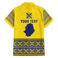 Niue Crab Personalised Family Matching Off The Shoulder Long Sleeve Dress and Hawaiian Shirt Niuean Hiapo Pattern LT9 - Polynesian Pride