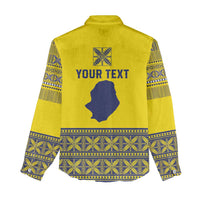 Niue Crab Personalised Women Casual Shirt Niuean Hiapo Pattern LT9 - Polynesian Pride